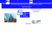 Tablet Screenshot of cmmp-france.com